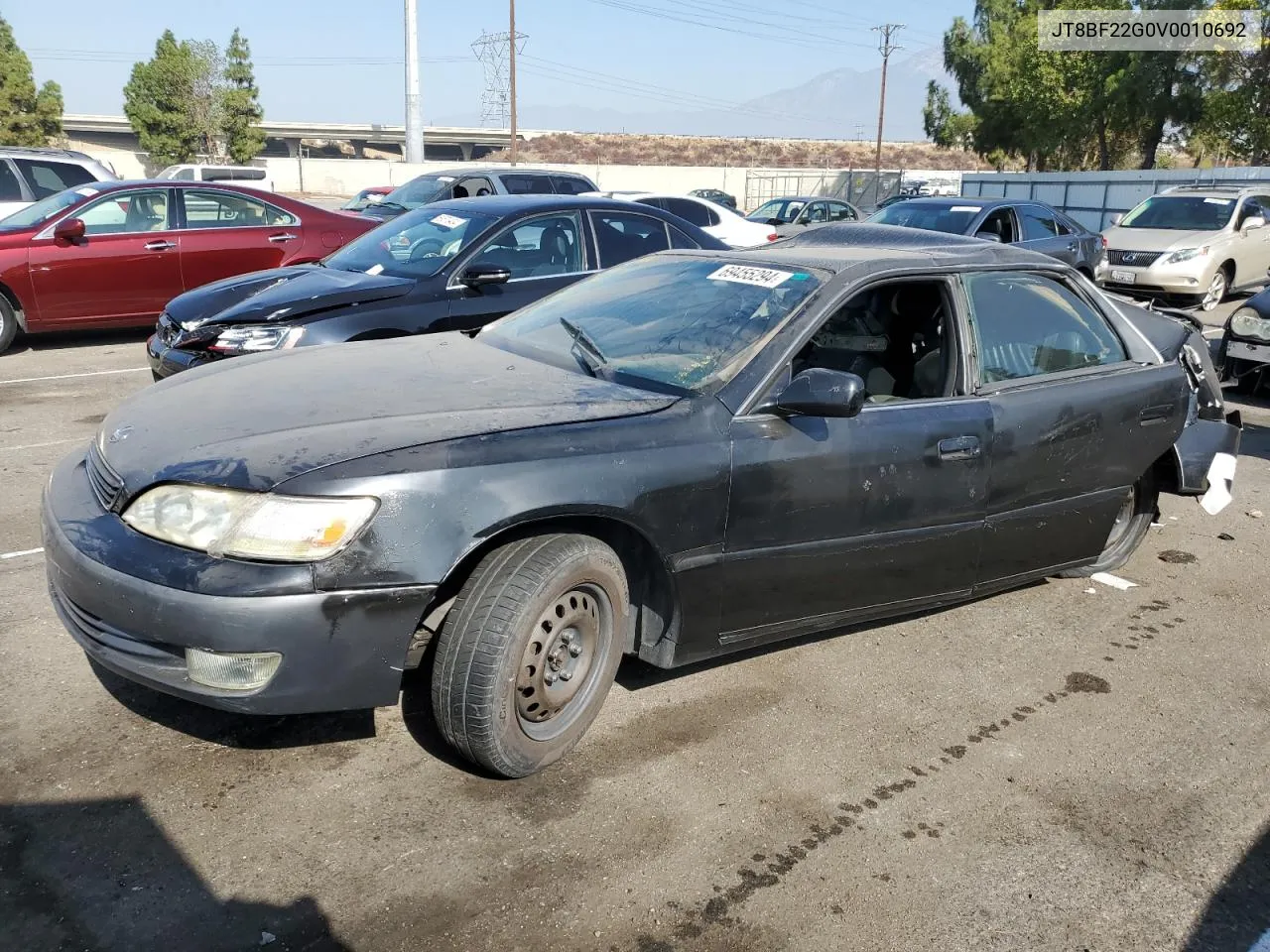 1997 Lexus Es 300 VIN: JT8BF22G0V0010692 Lot: 69455294