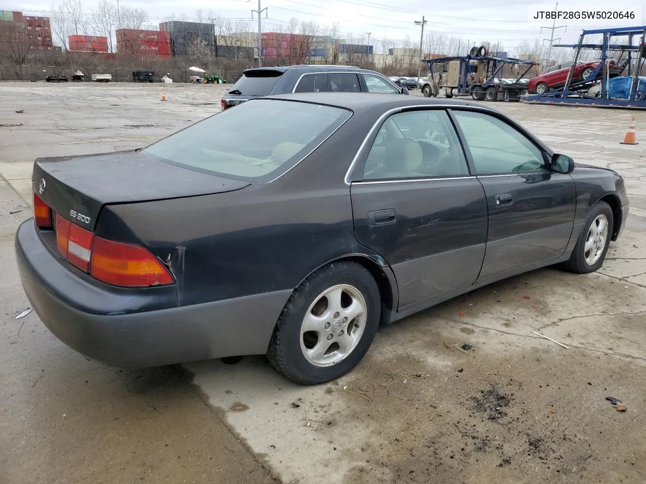 1998 Lexus Es 300 VIN: JT8BF28G5W5020646 Lot: 36760124