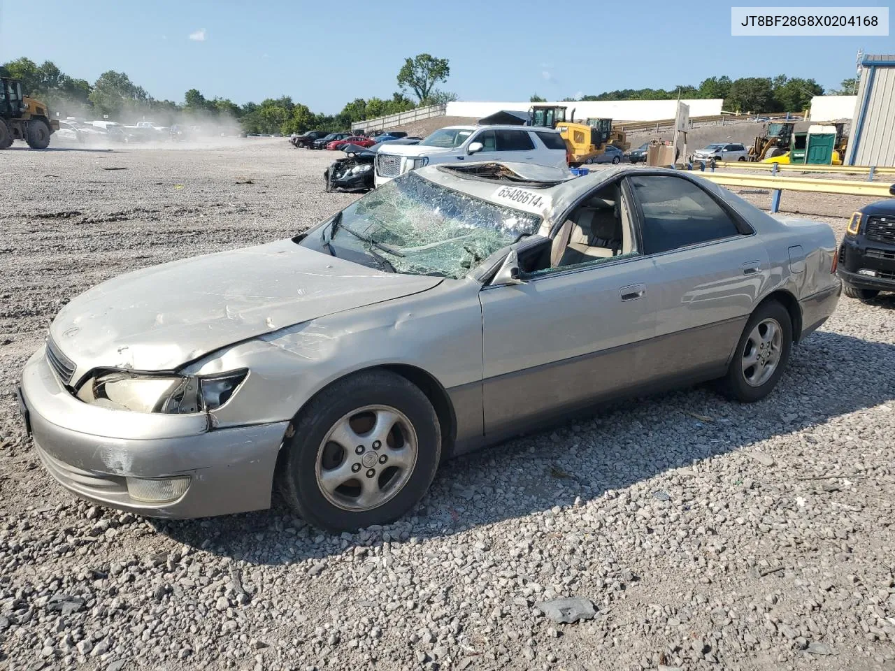 1999 Lexus Es 300 VIN: JT8BF28G8X0204168 Lot: 65486614