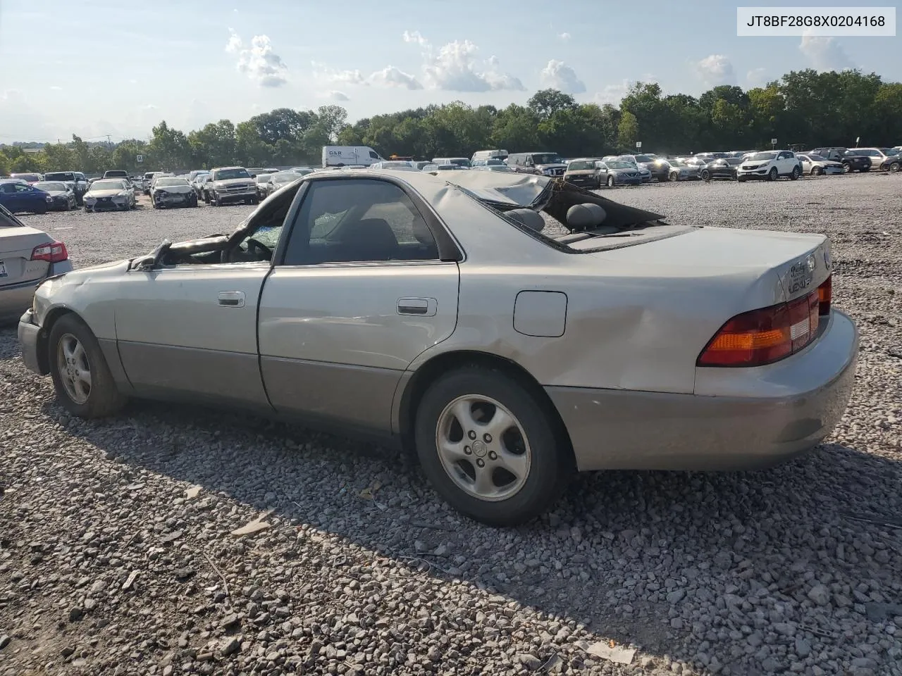 1999 Lexus Es 300 VIN: JT8BF28G8X0204168 Lot: 65486614