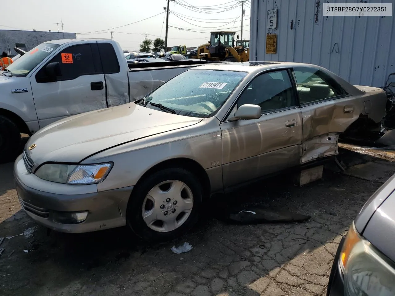 JT8BF28G7Y0272351 2000 Lexus Es 300