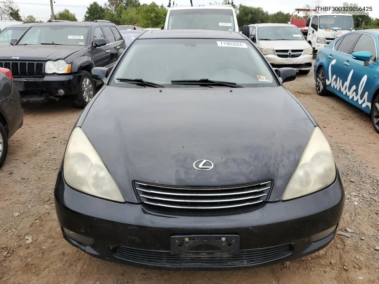 2002 Lexus Es 300 VIN: JTHBF30G320056425 Lot: 71965024