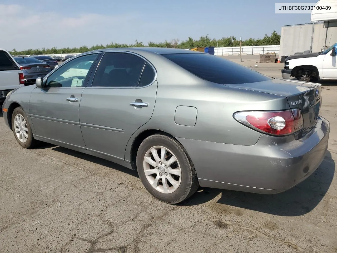 2003 Lexus Es 300 VIN: JTHBF30G730100489 Lot: 62901424