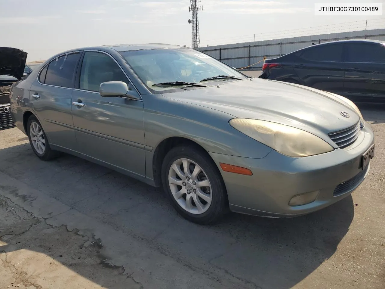 2003 Lexus Es 300 VIN: JTHBF30G730100489 Lot: 62901424