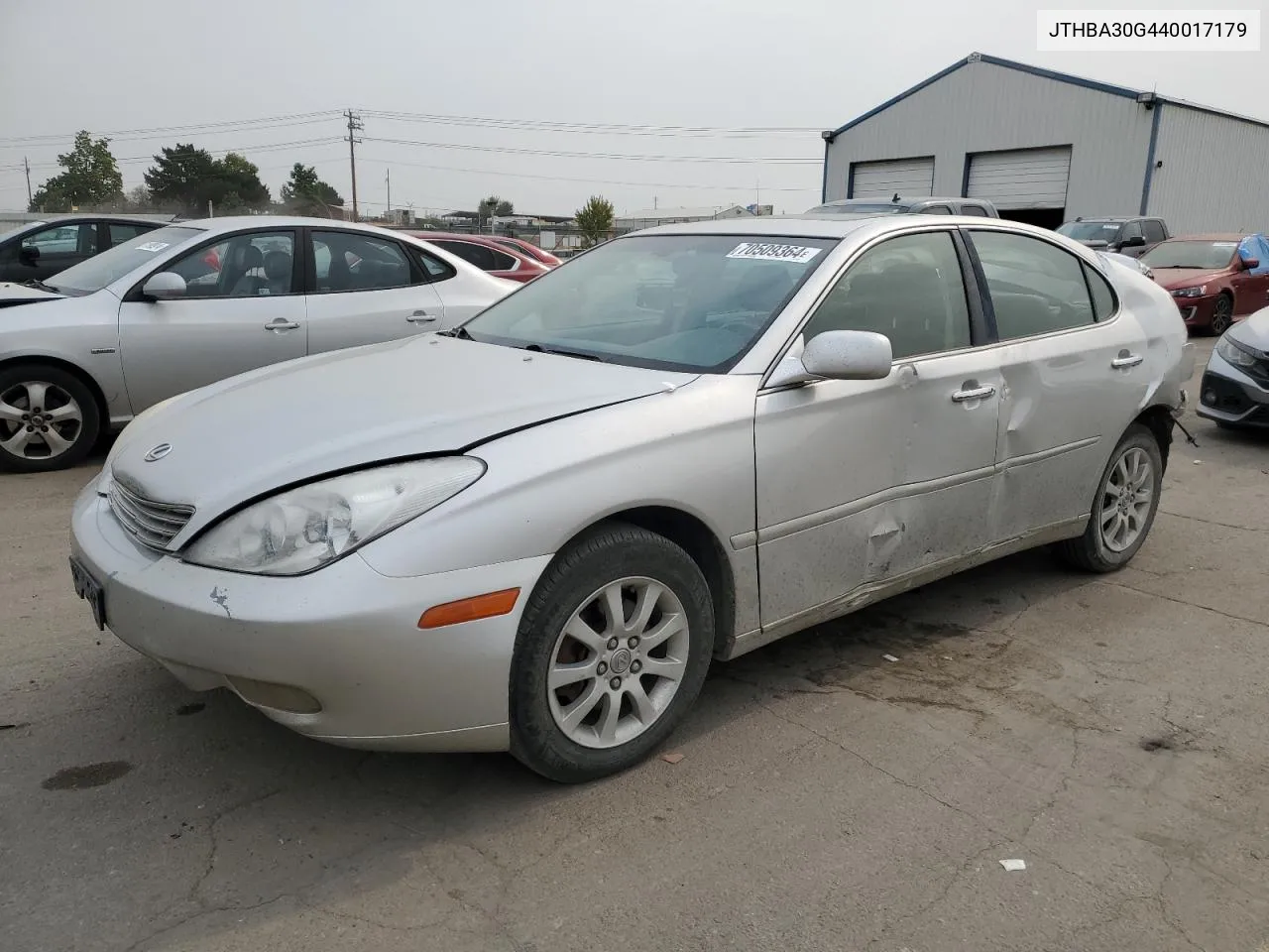 JTHBA30G440017179 2004 Lexus Es 330