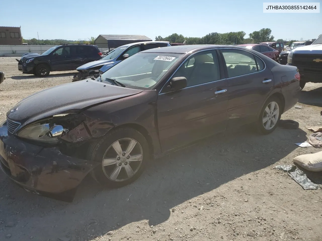 2005 Lexus Es 330 VIN: JTHBA30G855142464 Lot: 70272644