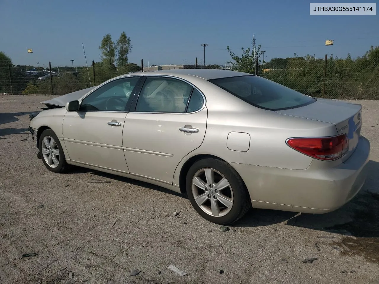 2005 Lexus Es 330 VIN: JTHBA30G555141174 Lot: 70834834