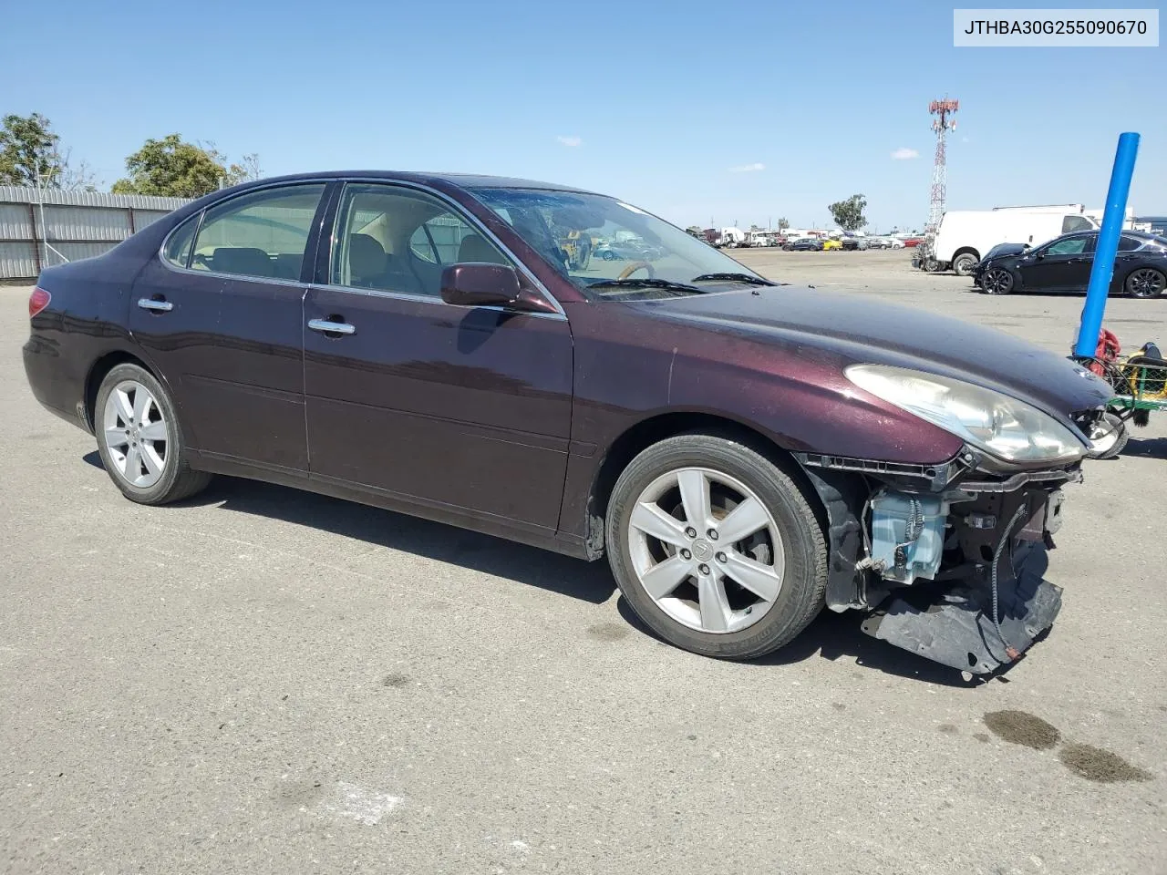 2005 Lexus Es 330 VIN: JTHBA30G255090670 Lot: 71265264