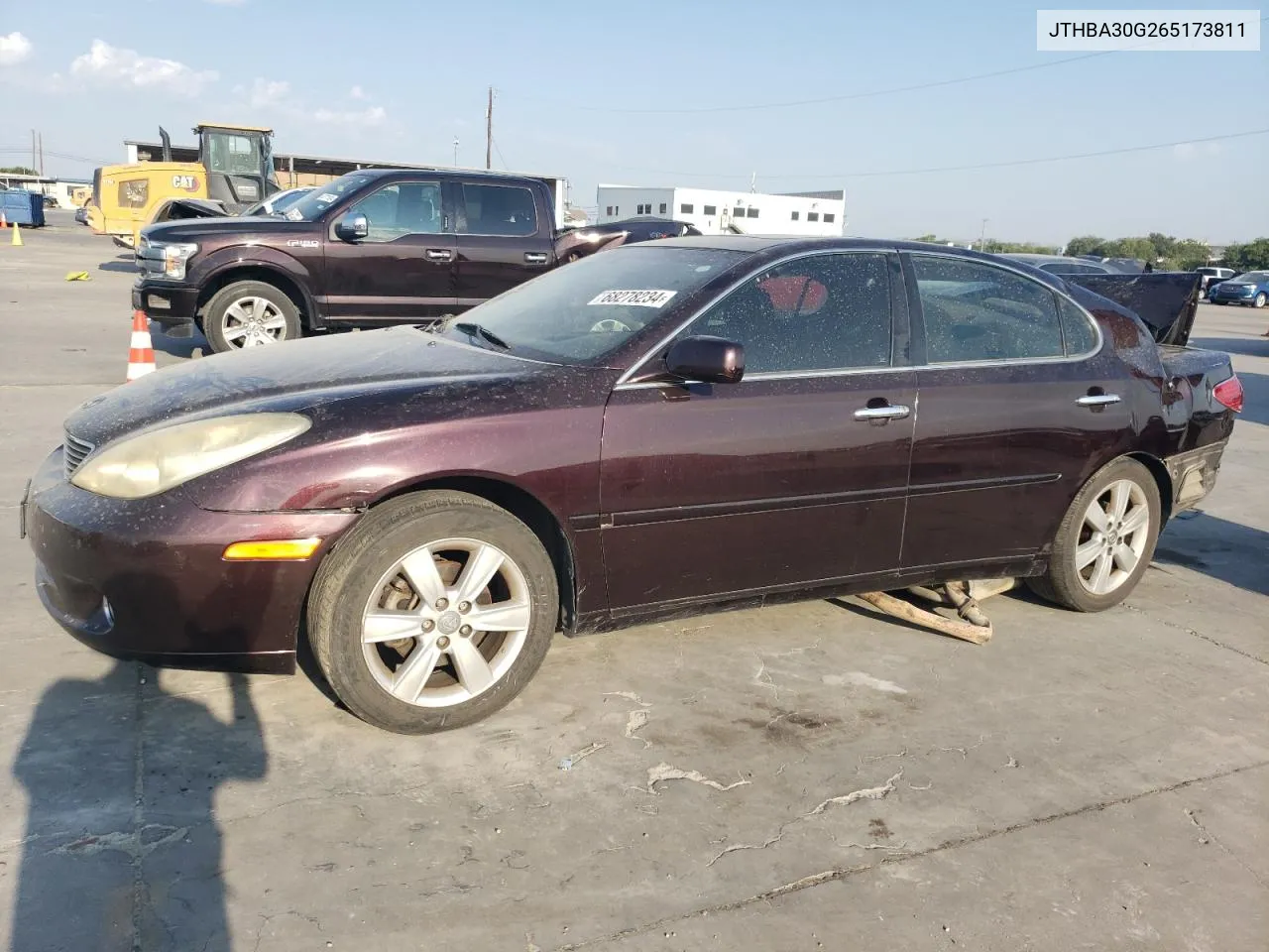 2006 Lexus Es 330 VIN: JTHBA30G265173811 Lot: 68278234