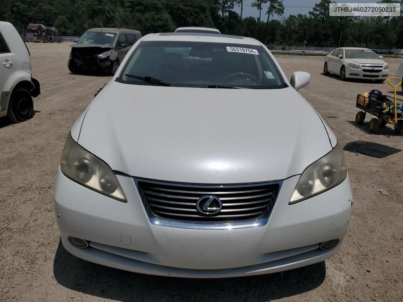 2007 Lexus Es 350 VIN: JTHBJ46G272050235 Lot: 56319754