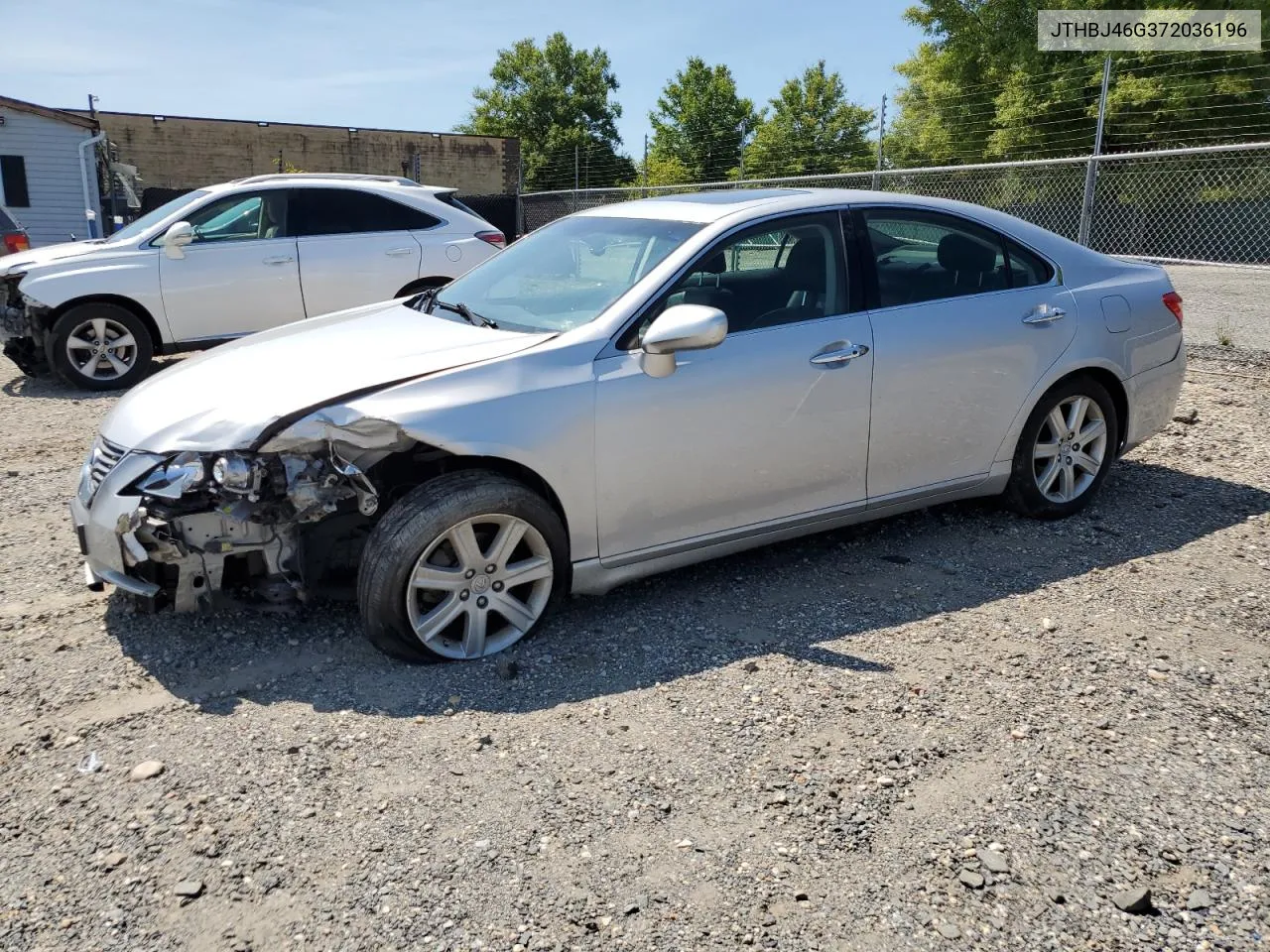 2007 Lexus Es 350 VIN: JTHBJ46G372036196 Lot: 70027574