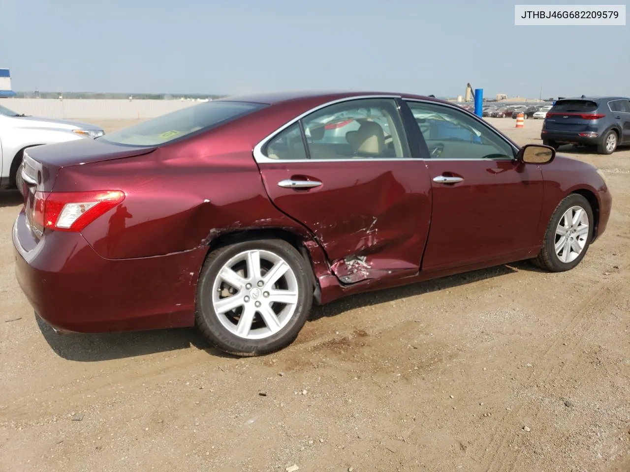 2008 Lexus Es 350 VIN: JTHBJ46G682209579 Lot: 63345884