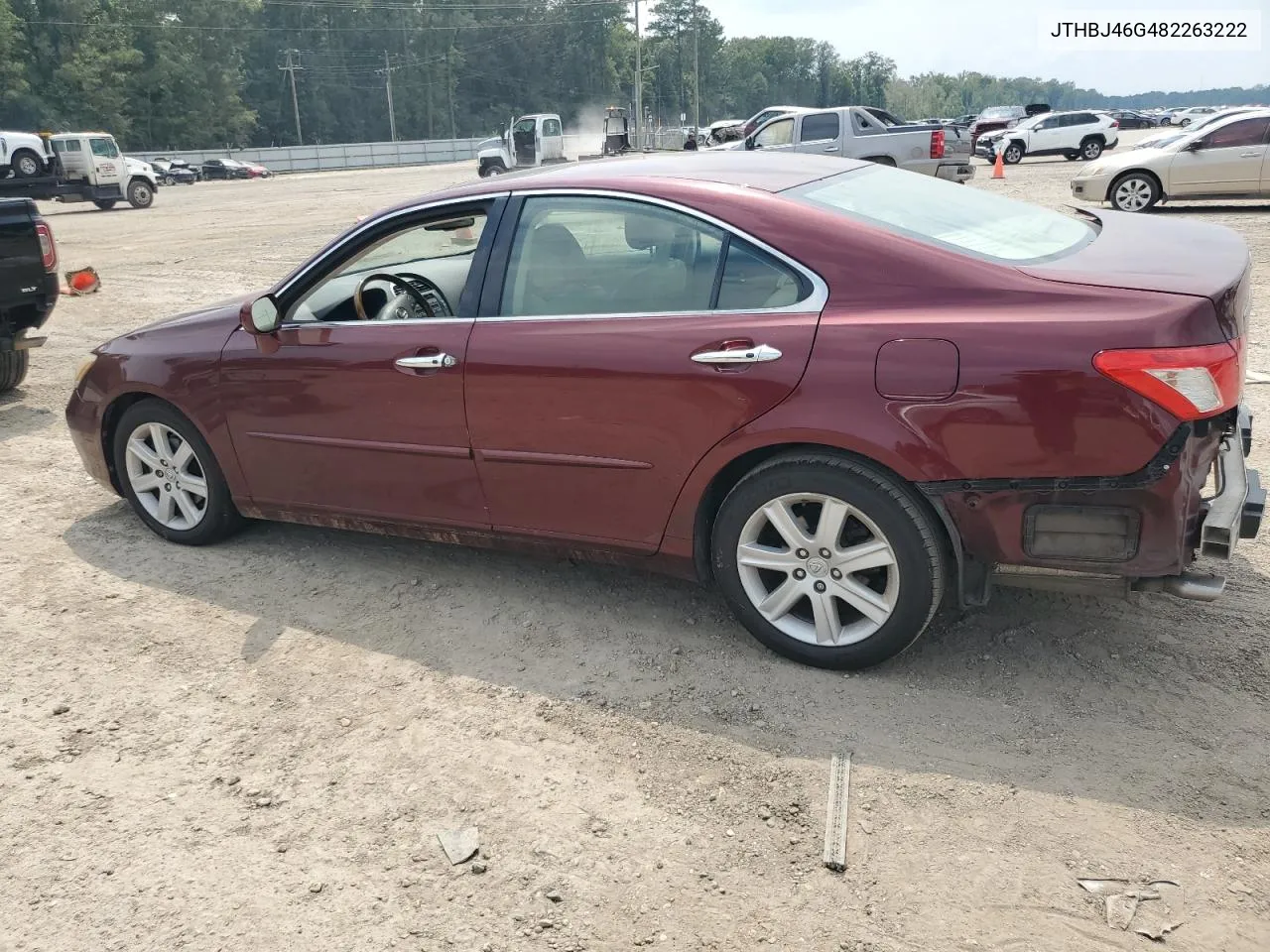 2008 Lexus Es 350 VIN: JTHBJ46G482263222 Lot: 66953974