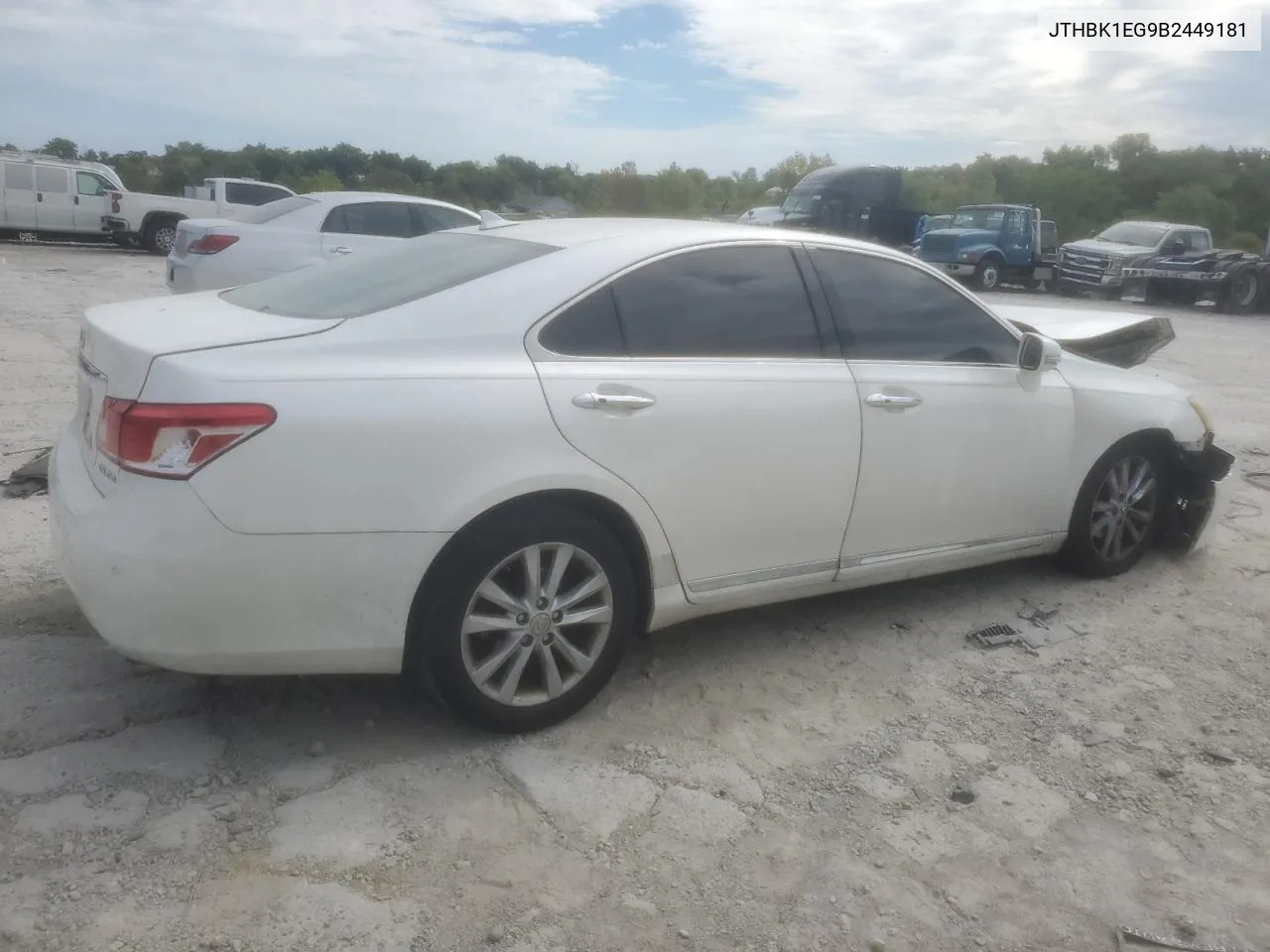 JTHBK1EG9B2449181 2011 Lexus Es 350