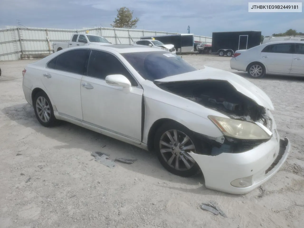 JTHBK1EG9B2449181 2011 Lexus Es 350