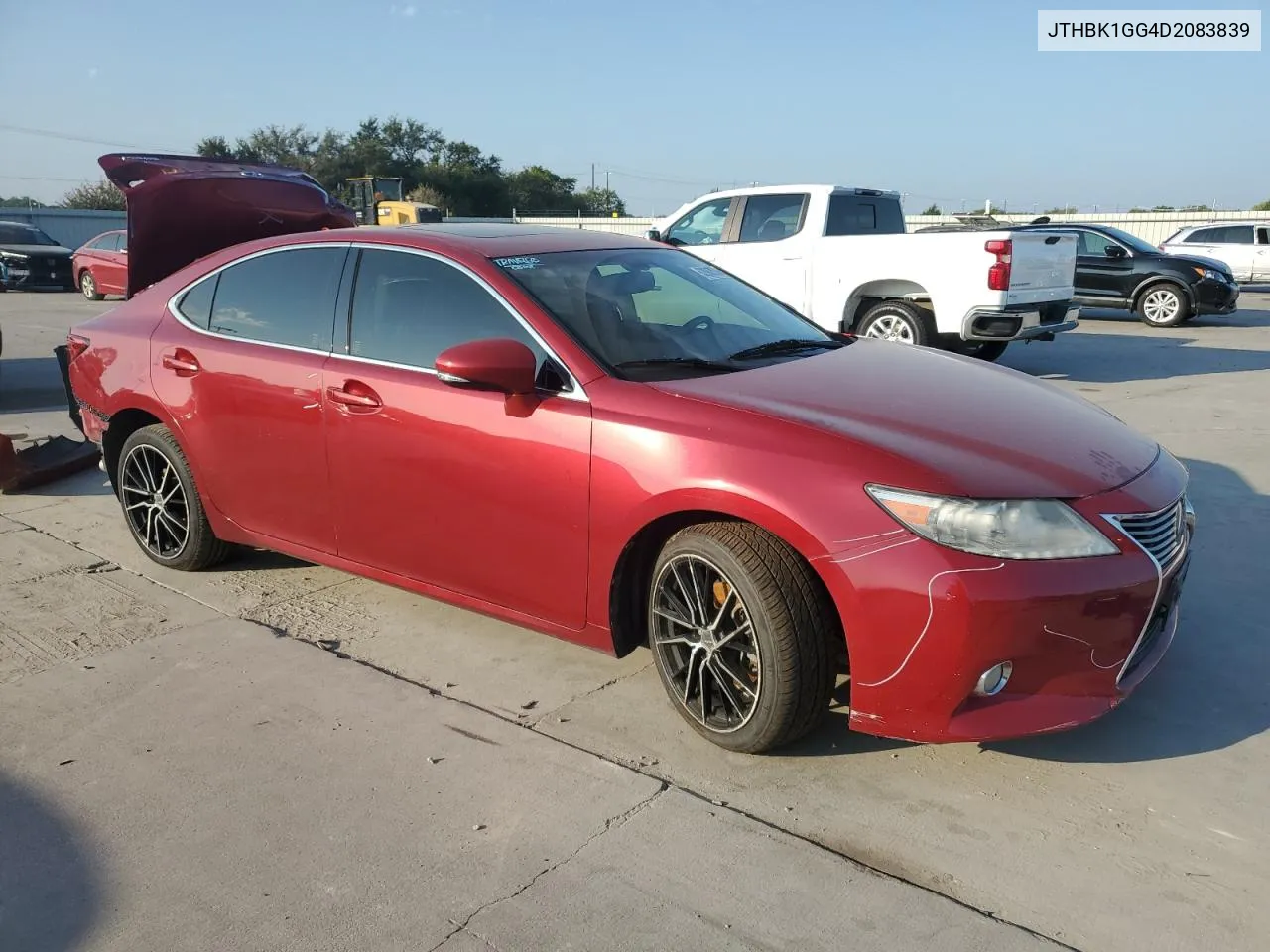 2013 Lexus Es 350 VIN: JTHBK1GG4D2083839 Lot: 62880534