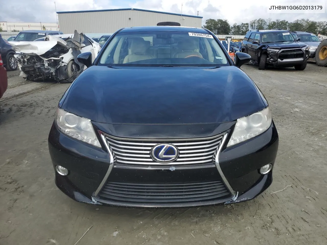 2013 Lexus Es 300H VIN: JTHBW1GG6D2013179 Lot: 70386754