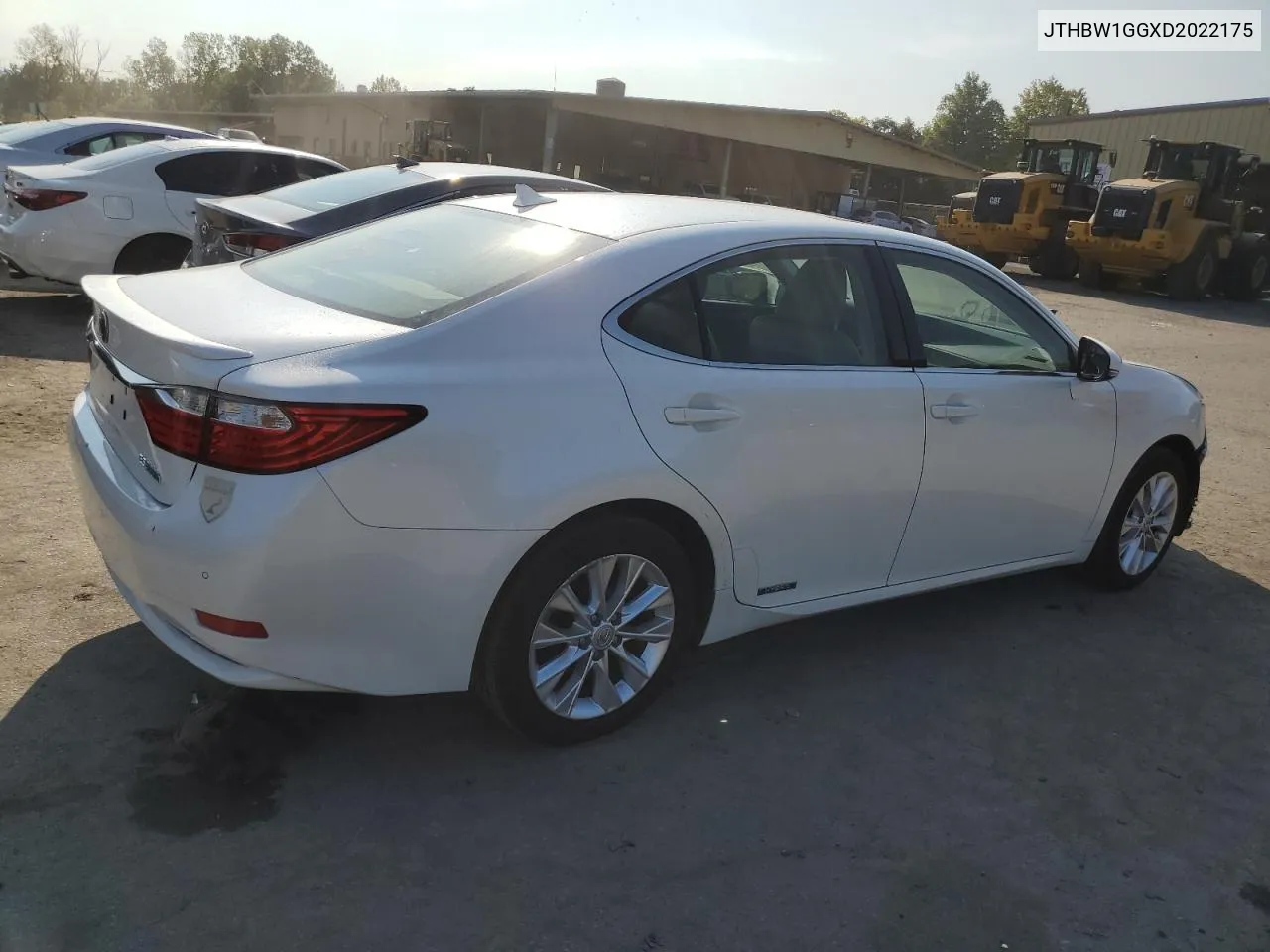 JTHBW1GGXD2022175 2013 Lexus Es 300H