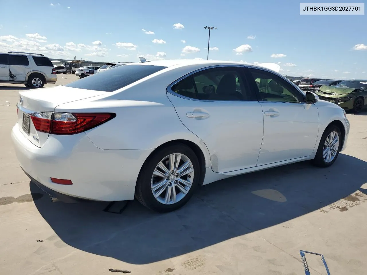 2013 Lexus Es 350 VIN: JTHBK1GG3D2027701 Lot: 71931394