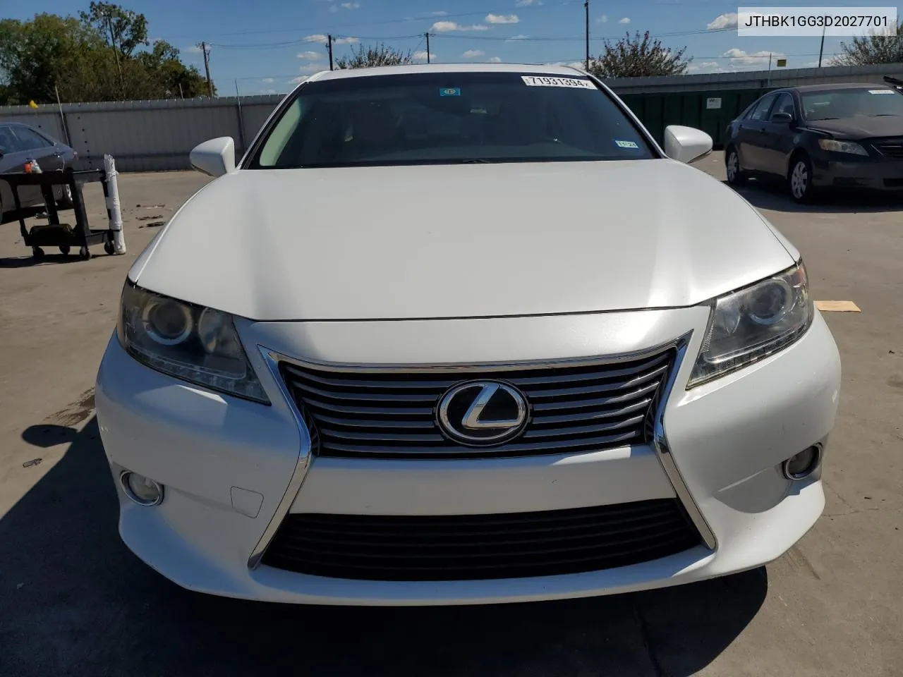 JTHBK1GG3D2027701 2013 Lexus Es 350