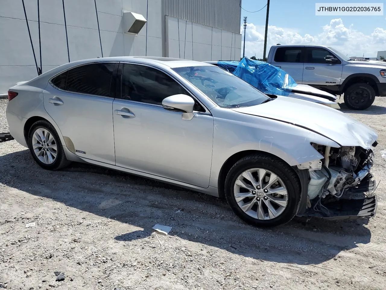 2013 Lexus Es 300H VIN: JTHBW1GG2D2036765 Lot: 72393554