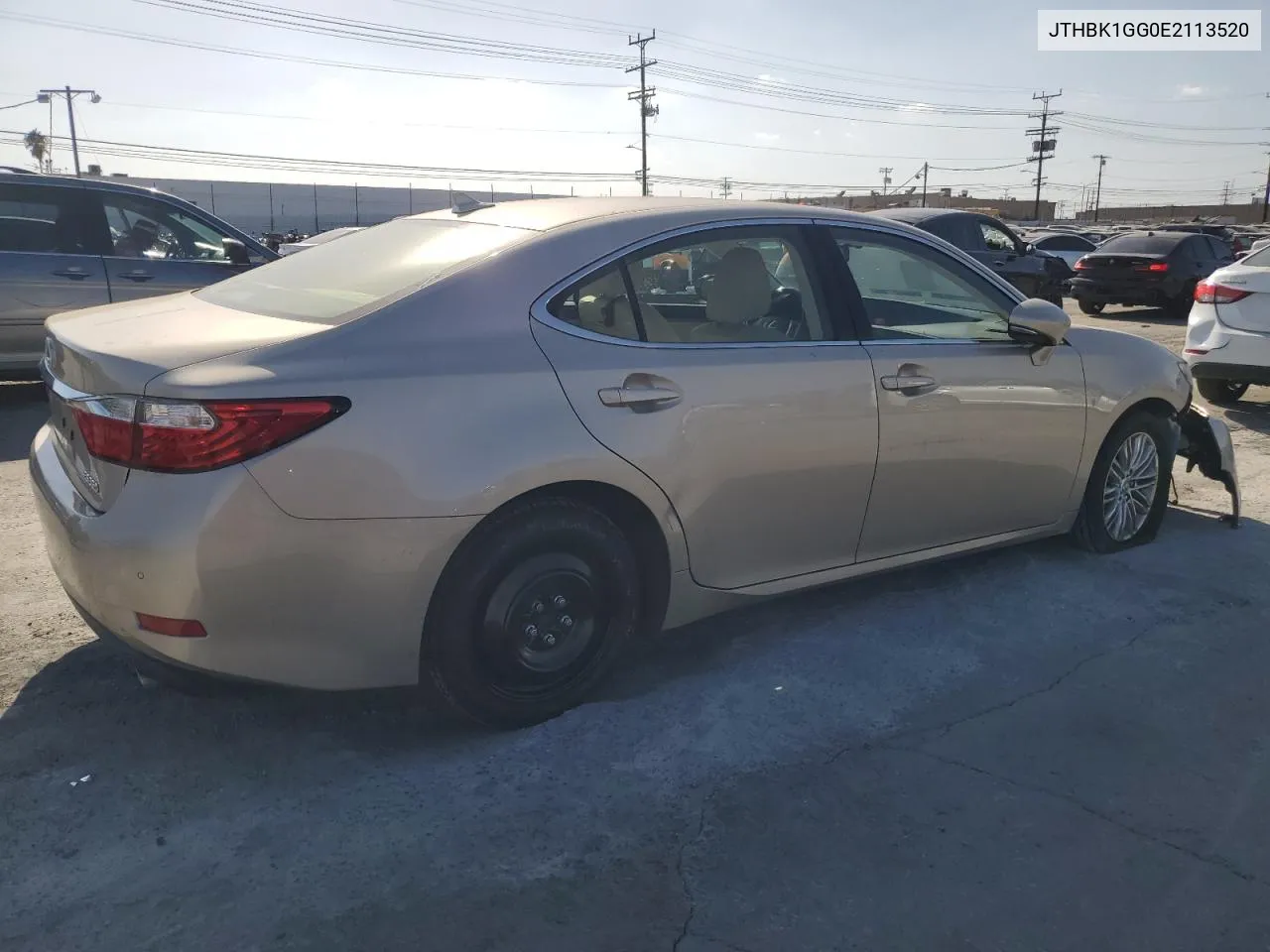 2014 Lexus Es 350 VIN: JTHBK1GG0E2113520 Lot: 71651964