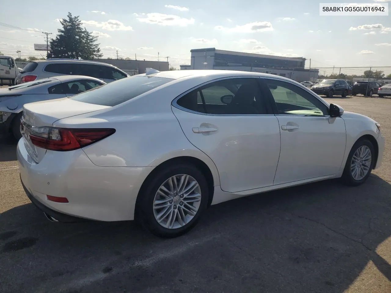 58ABK1GG5GU016942 2016 Lexus Es 350