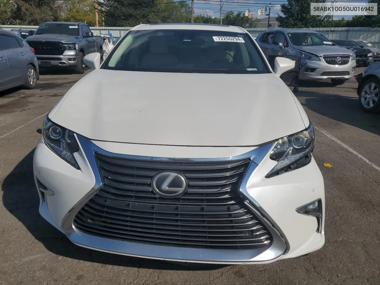 58ABK1GG5GU016942 2016 Lexus Es 350