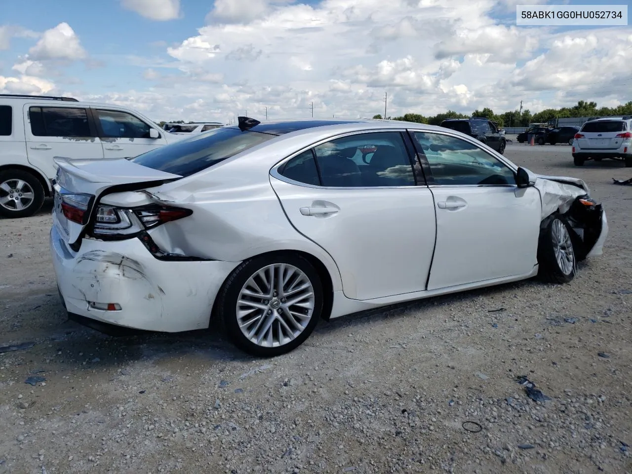 58ABK1GG0HU052734 2017 Lexus Es 350