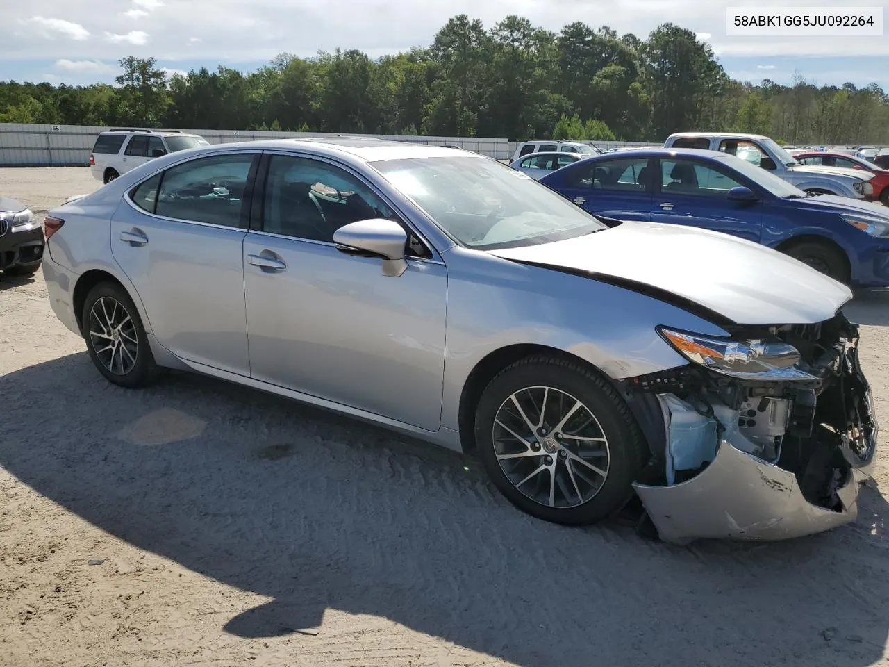 58ABK1GG5JU092264 2018 Lexus Es 350