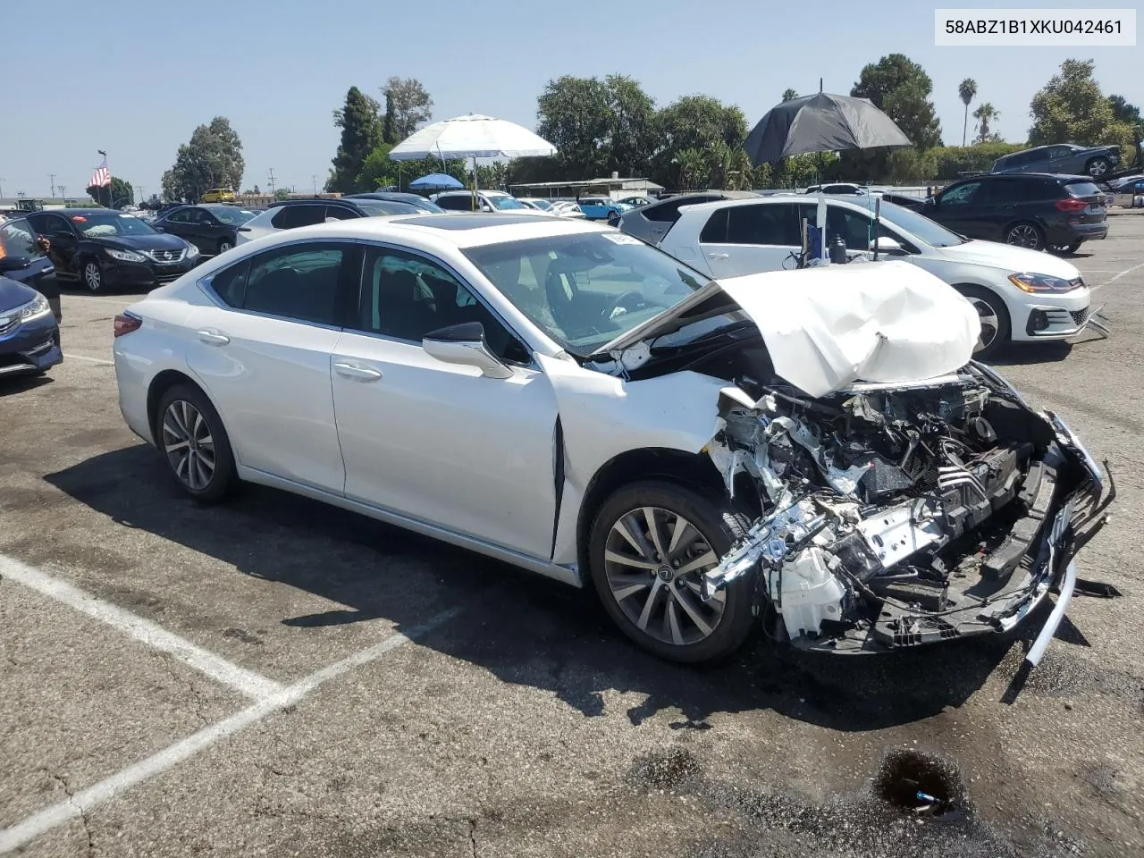 2019 Lexus Es 350 VIN: 58ABZ1B1XKU042461 Lot: 68941554