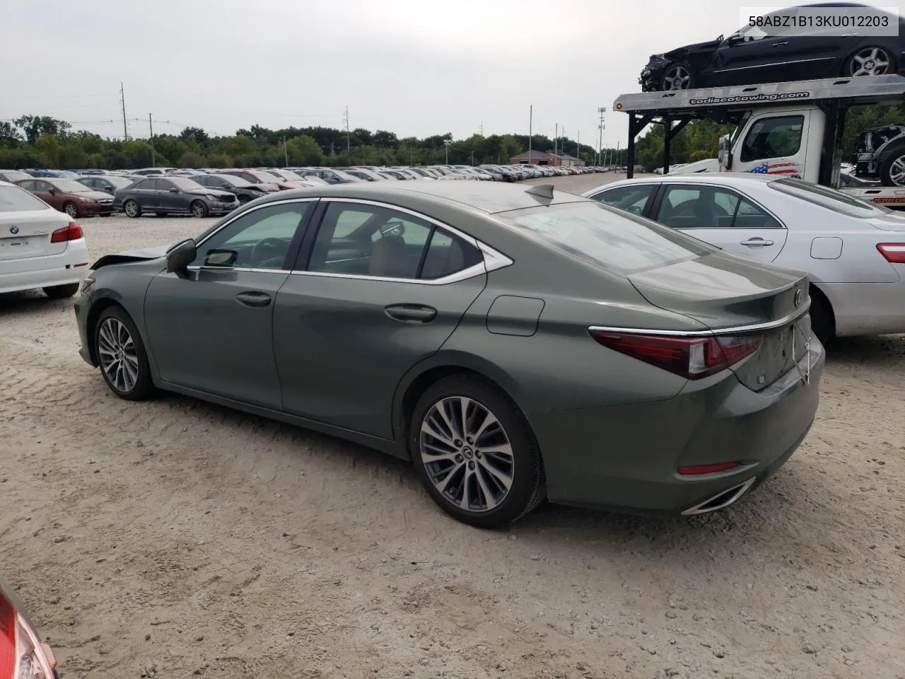 2019 Lexus Es 350 VIN: 58ABZ1B13KU012203 Lot: 72036384