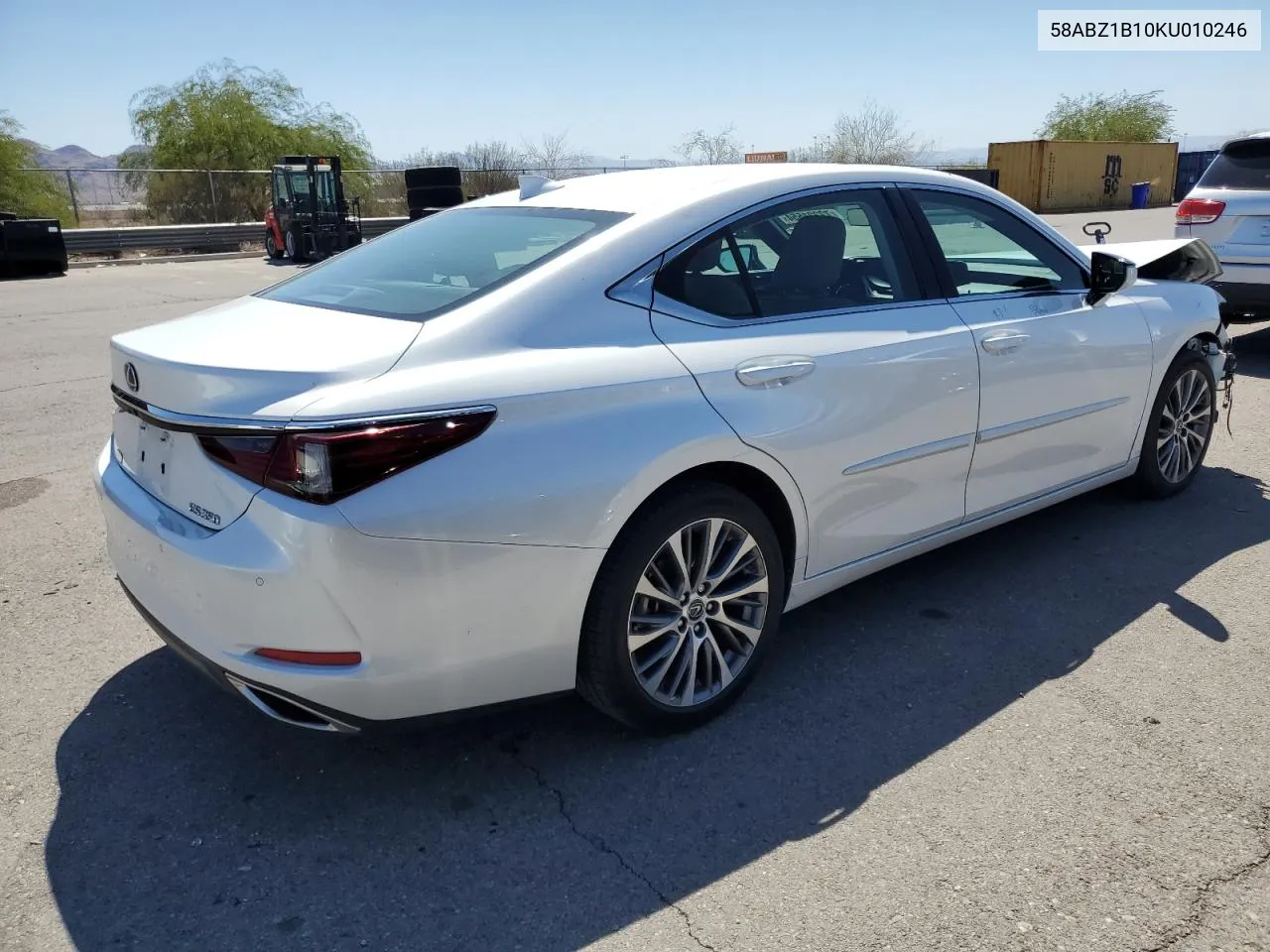 2019 Lexus Es 350 VIN: 58ABZ1B10KU010246 Lot: 72221554