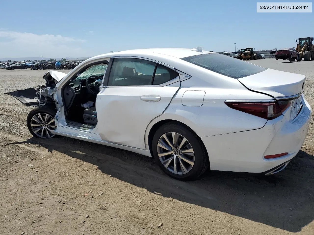 2020 Lexus Es 350 Base VIN: 58ACZ1B14LU063442 Lot: 67414564