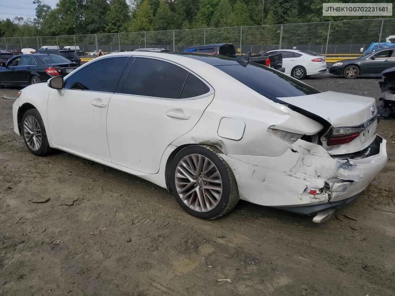 2020 Lexus Es 350 VIN: JTHBK1GG7G2231681 Lot: 71368314