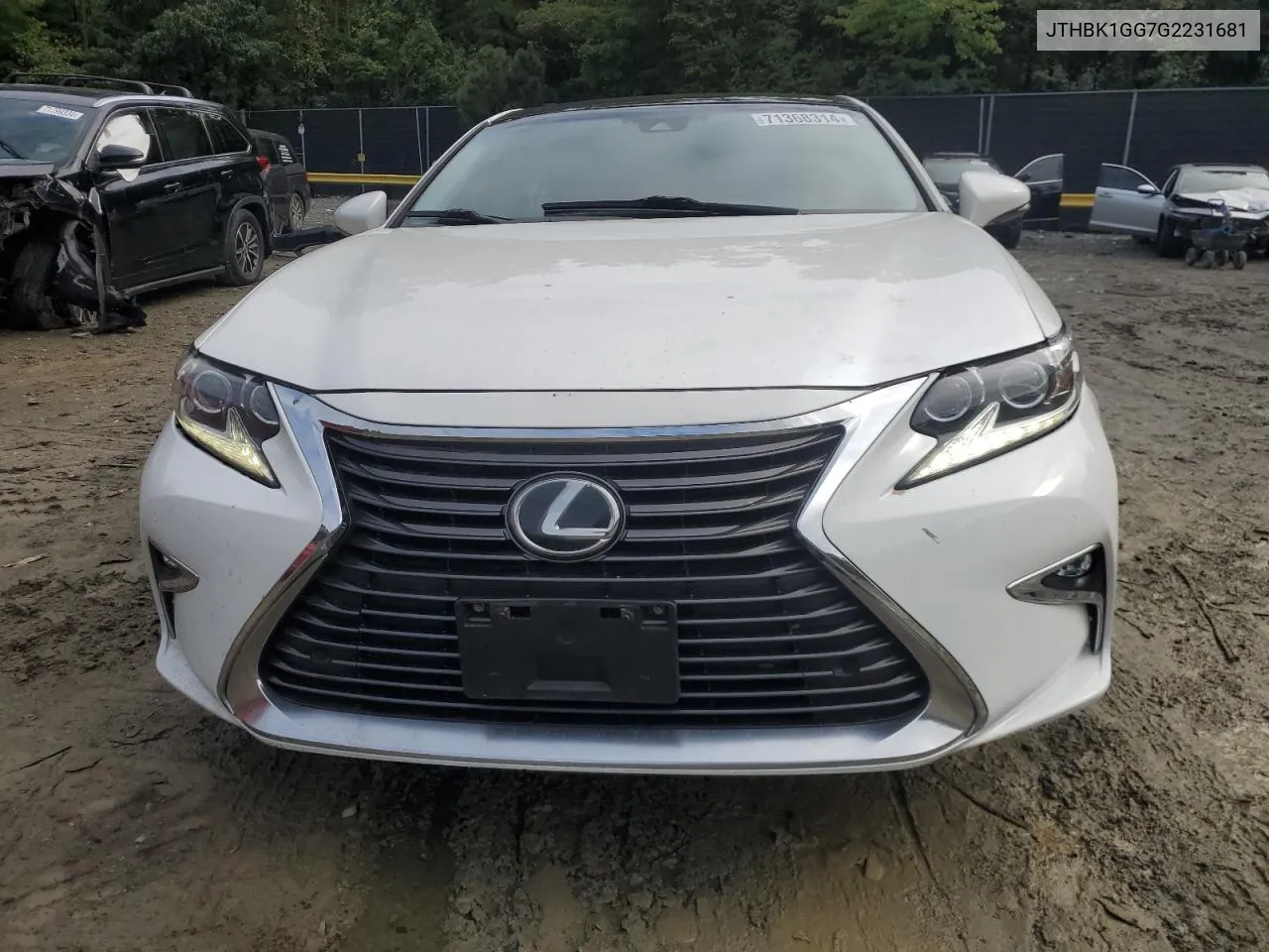 2020 Lexus Es 350 VIN: JTHBK1GG7G2231681 Lot: 71368314