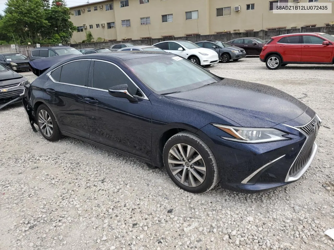 2020 Lexus Es 350 VIN: 58ADZ1B12LU072435 Lot: 72274414