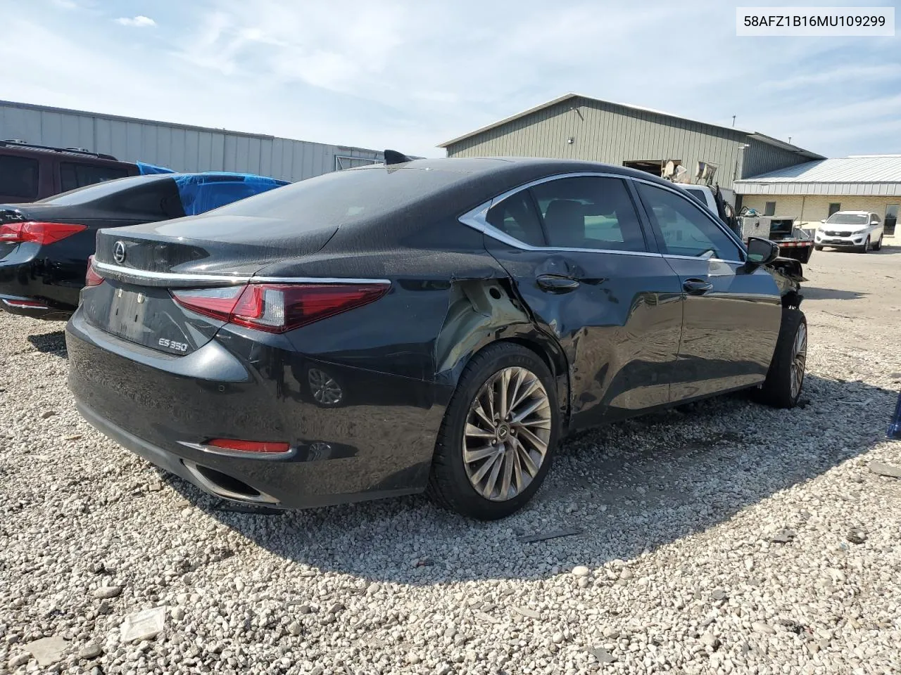 2021 Lexus Es 350 Base VIN: 58AFZ1B16MU109299 Lot: 71110964