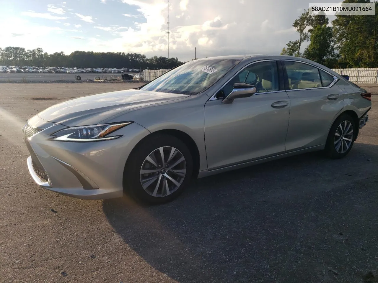 2021 Lexus Es 350 Base VIN: 58ADZ1B10MU091664 Lot: 71924804