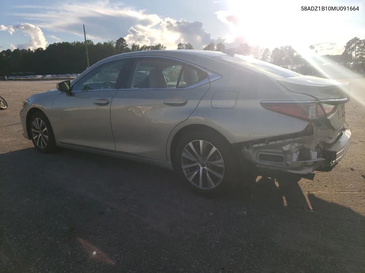 2021 Lexus Es 350 Base VIN: 58ADZ1B10MU091664 Lot: 71924804