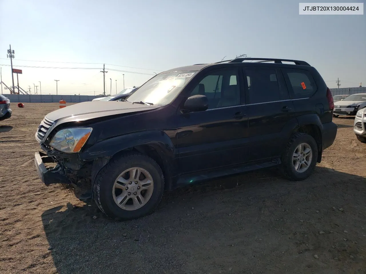 2003 Lexus Gx 470 VIN: JTJBT20X130004424 Lot: 64147354