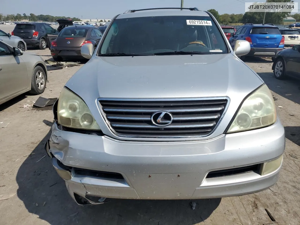 2007 Lexus Gx 470 VIN: JTJBT20X070141084 Lot: 69215514