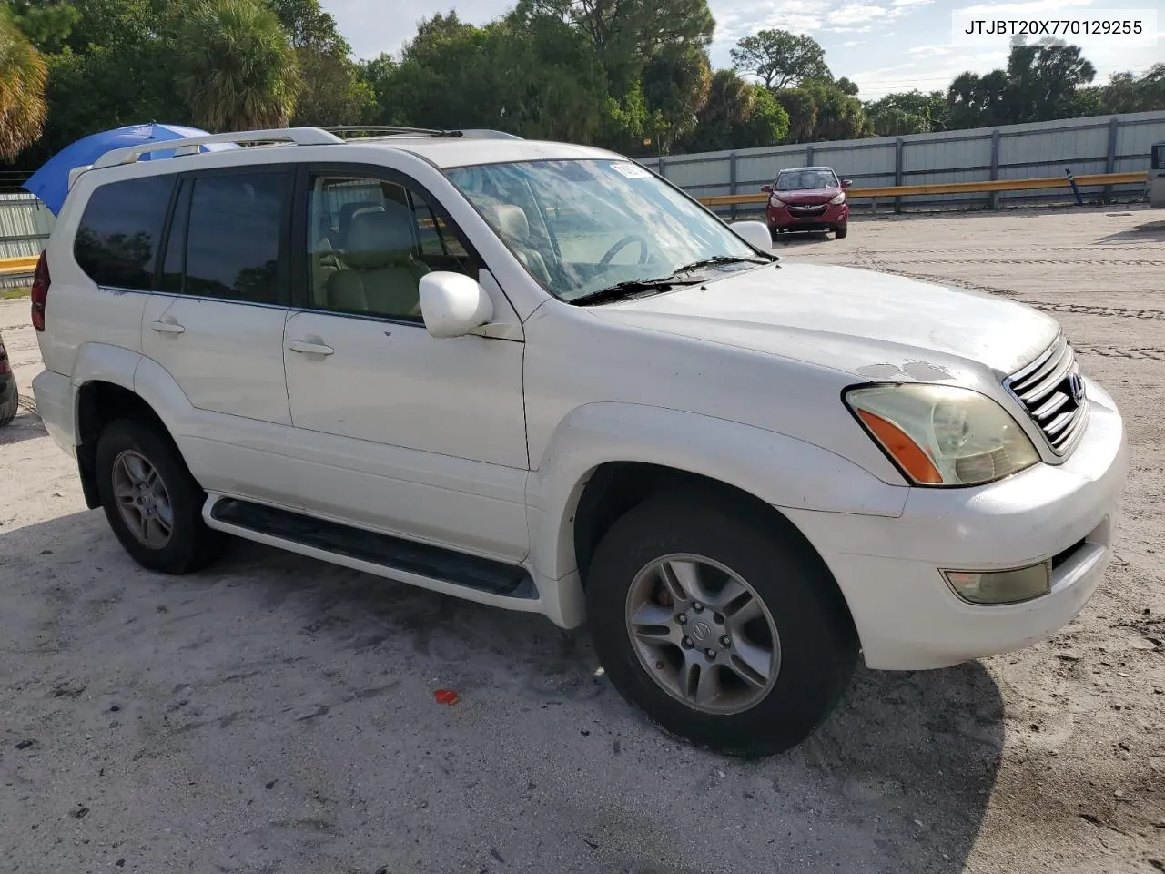 2007 Lexus Gx 470 VIN: JTJBT20X770129255 Lot: 71469714