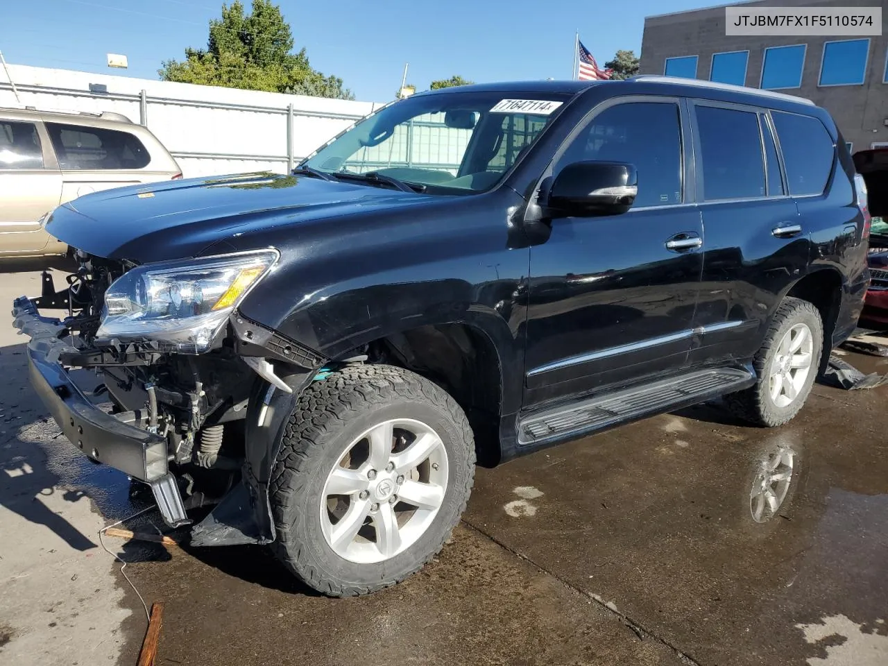 2015 Lexus Gx 460 VIN: JTJBM7FX1F5110574 Lot: 71647114