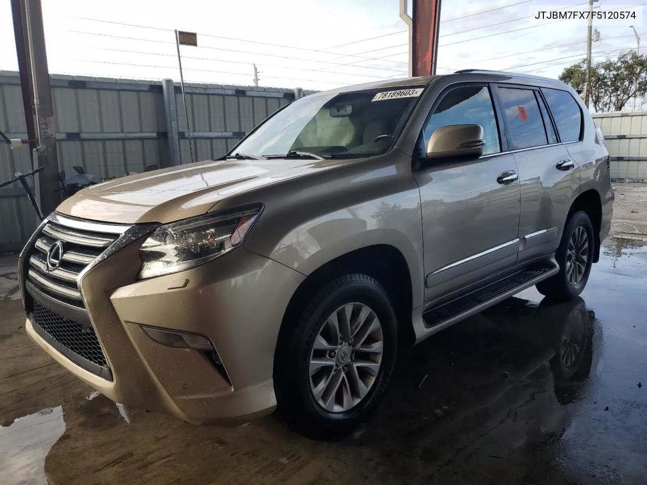 JTJBM7FX7F5120574 2015 Lexus Gx 460