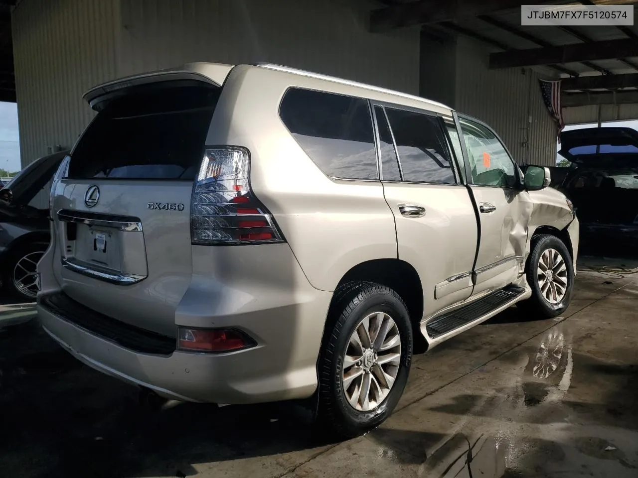 2015 Lexus Gx 460 VIN: JTJBM7FX7F5120574 Lot: 78189603