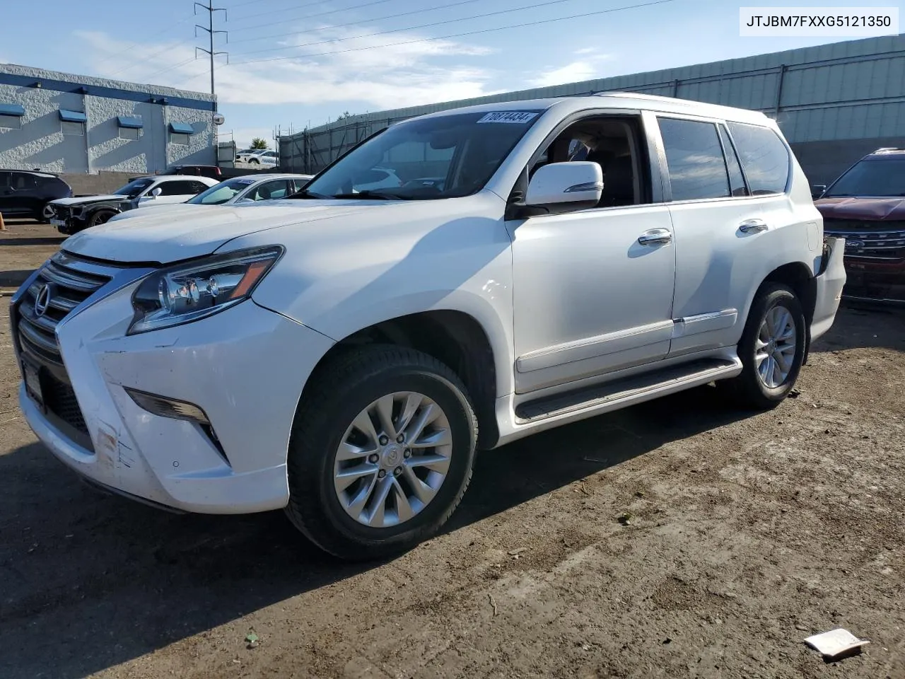 2016 Lexus Gx 460 VIN: JTJBM7FXXG5121350 Lot: 70874434