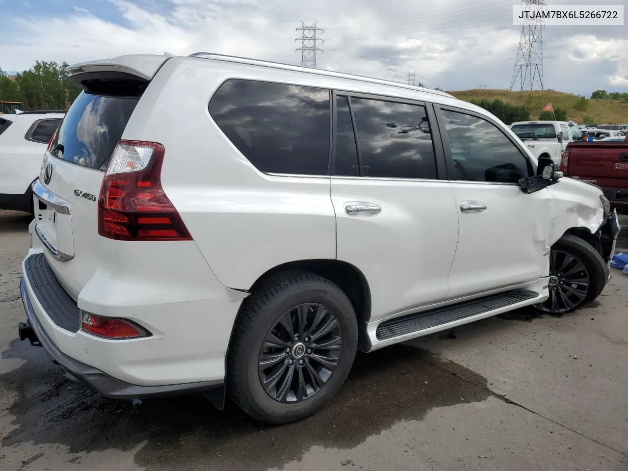 2020 Lexus Gx 460 Premium VIN: JTJAM7BX6L5266722 Lot: 67556004