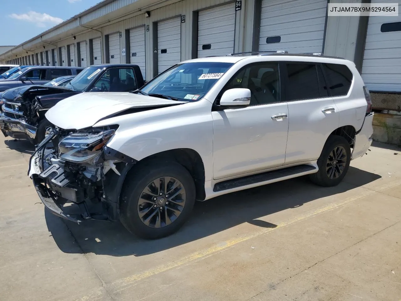 2021 Lexus Gx 460 Premium VIN: JTJAM7BX9M5294564 Lot: 60727584