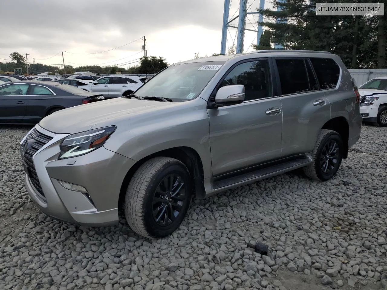 2022 Lexus Gx 460 VIN: JTJAM7BX4N5315404 Lot: 71892464